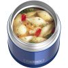 Thermos 10 Ounce Stainless Steel Kids Food Jar, Navy
